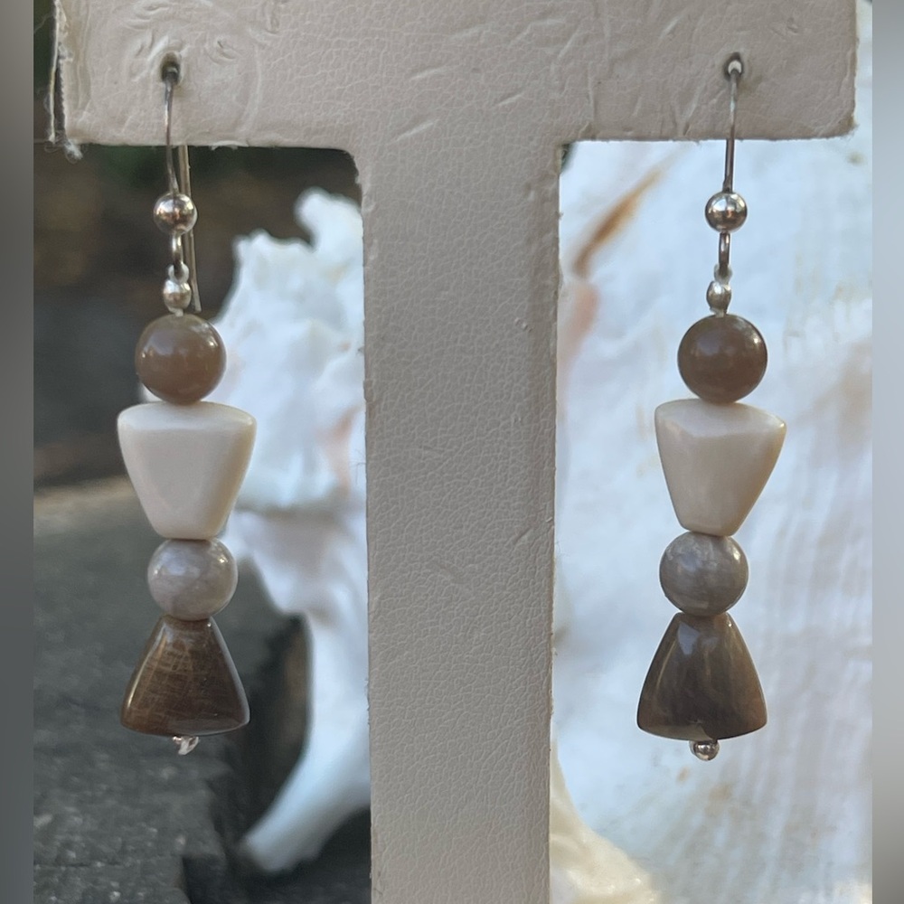 Jay King Southwest Cream Jasper earrings